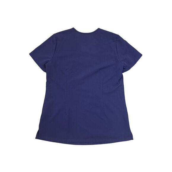 Figs Catarina One-Pocket Scrub Top PURPLE SHADOW Extra Small - Picture 5 of 5